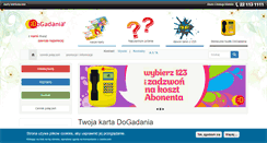 Desktop Screenshot of dogadania.pl